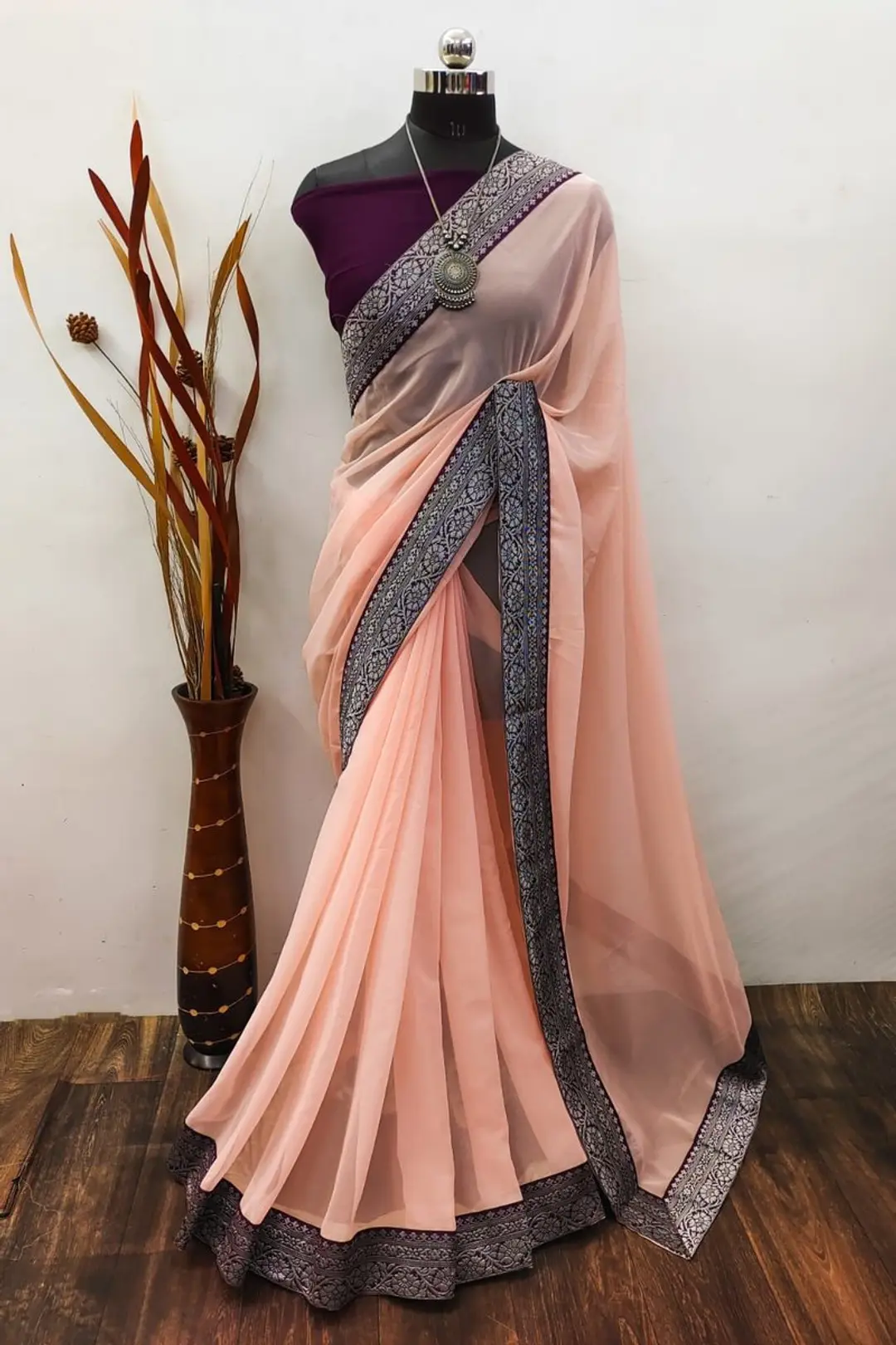 CM 719 BY SAGAR IMPEX DESIGNER GEORGETTE SAREE WHOLESALER IN INDIA 1