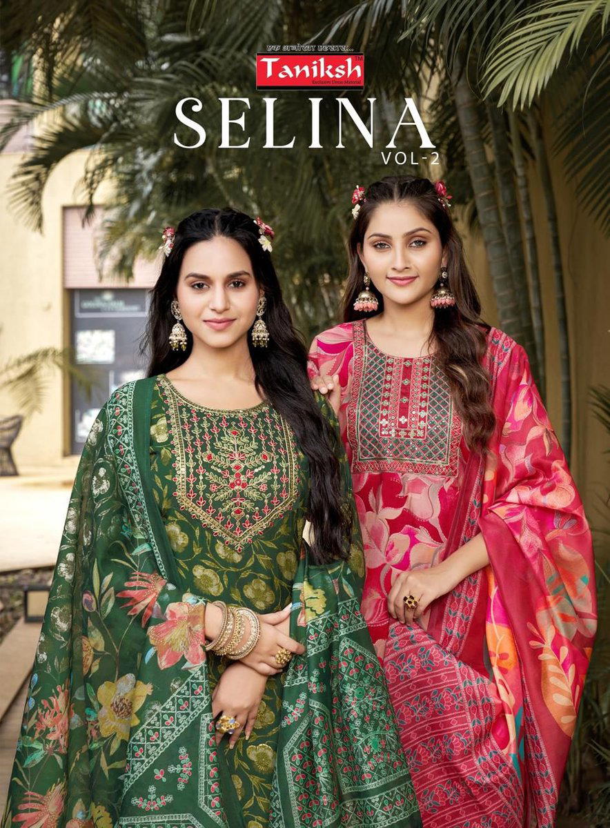 SELINA VOL 2 BY TANIKSH DESIGNER SALWAR SUIT WHOLESALER IN INDIA 1