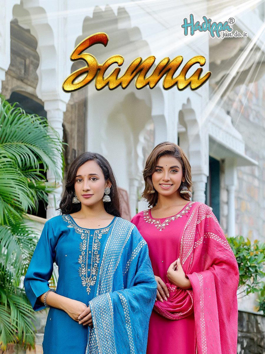 SANNA VOL 1 BY HADIPPA DESIGNER SALWAR SUIT WHOLESALER IN INDIA 1