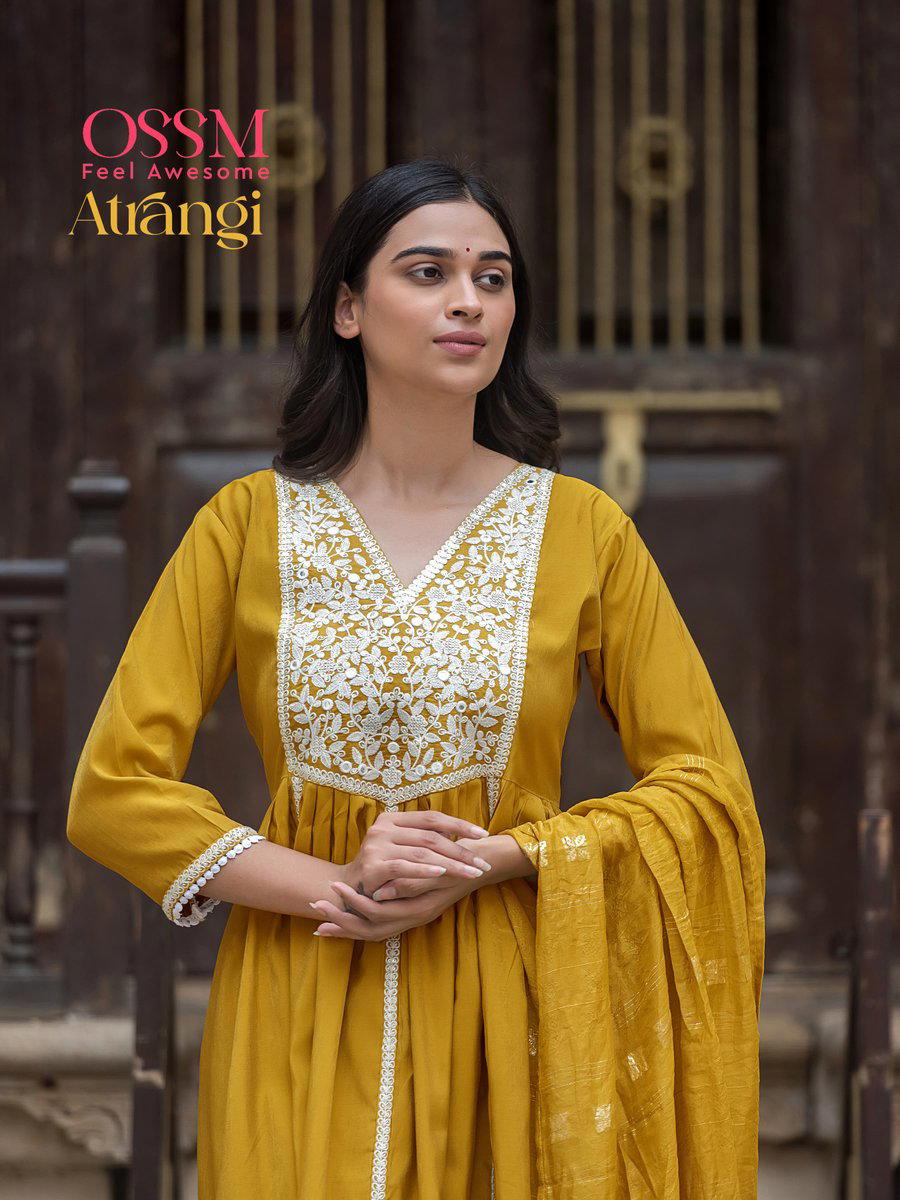 ATRANGI BY OSSM DESIGNER ANARKALI SALWAR SUIT WHOLESALER IN INDIA 1