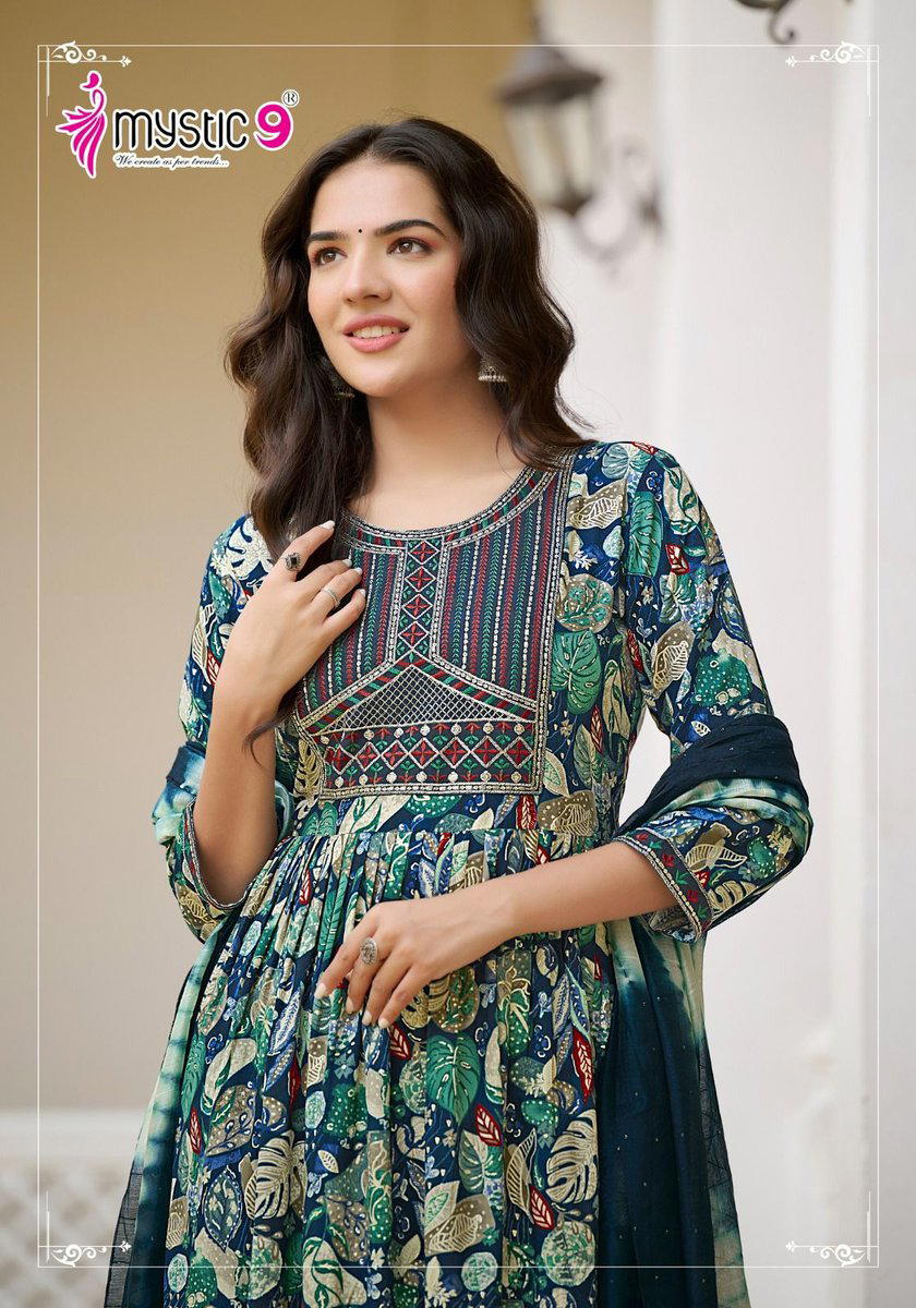 SHANAYA VOL 5 BY MYSTIC 9 DESIGNER SALWAR SUIT WHOLESALER IN INDIA 1