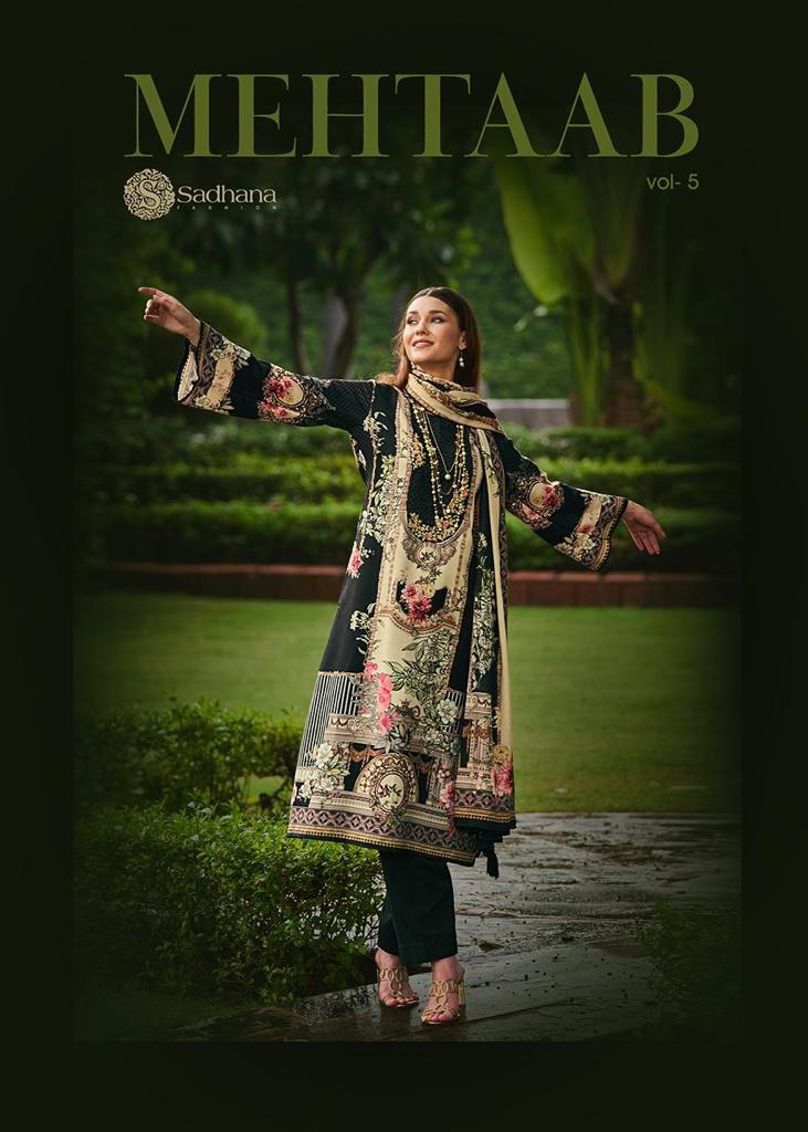 MEHTAAB VOL 5 BY SADHANA FASHION DESIGNER SALWAR SUIT WHOLESALER IN INDIA 1