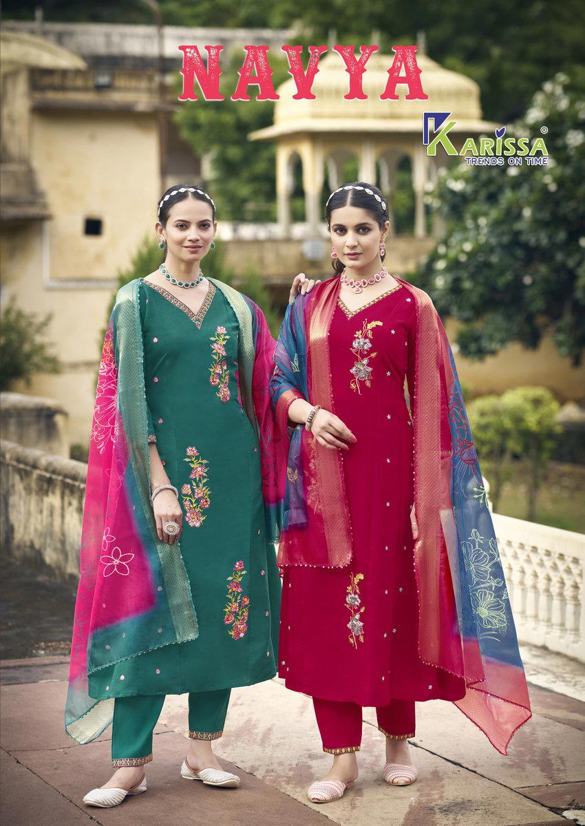 NAVYA BY KARISSA DESIGNER SALWAR SUIT WHOLESALER IN INDIA 1