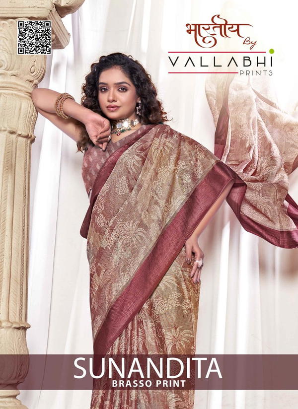 SUNANDITA BY VALLABHI PRINTS DESIGNER SAREE WHOLESALER IN INDIA