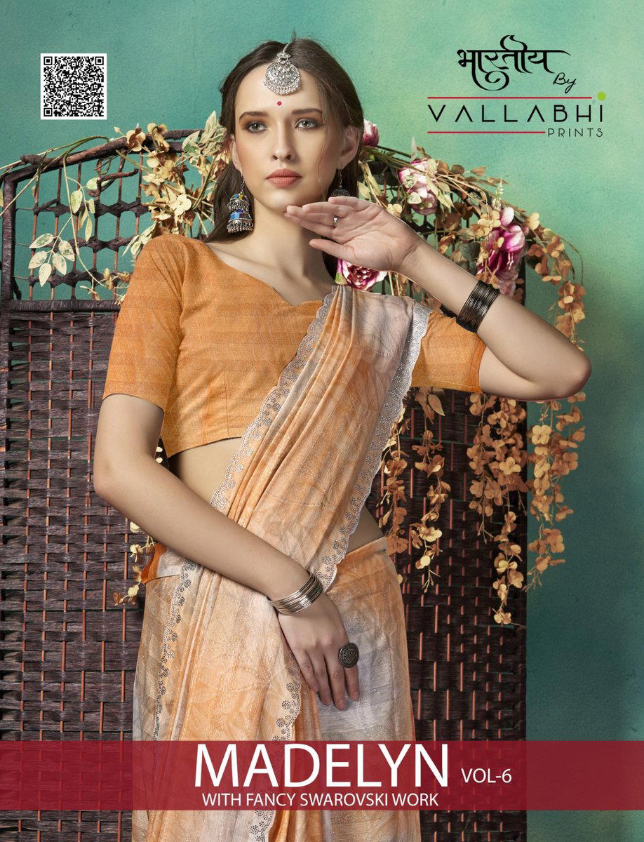 MADELYN VOL 6 BY VALLABHI PRINTS DESIGNER SAREE WHOLESALER IN INDIA 1