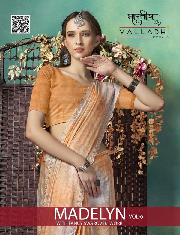 MADELYN VOL 6 BY VALLABHI PRINTS DESIGNER SAREE WHOLESALER IN INDIA