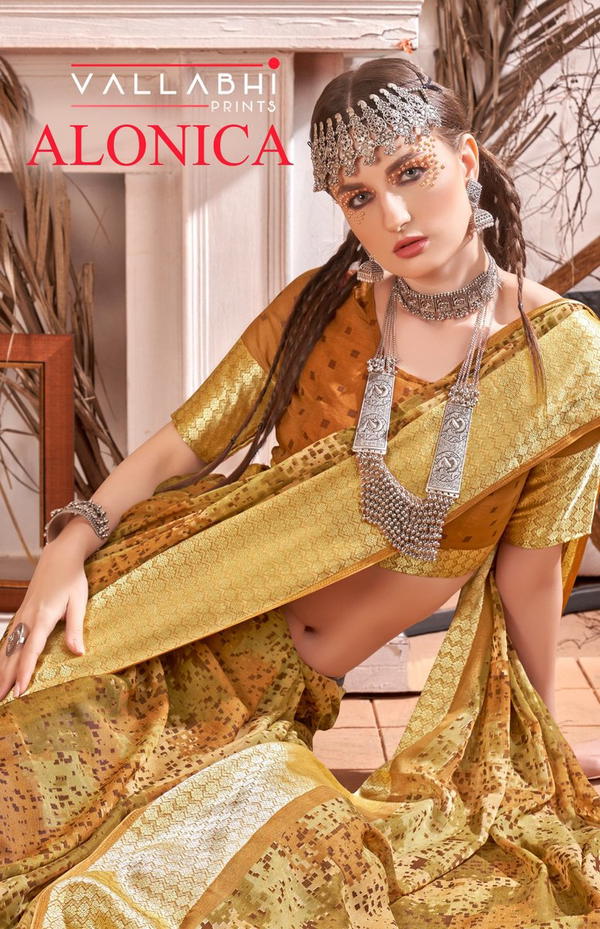 ALONICA BY VALLABHI PRINTS DESIGNER SAREE WHOLESALER IN GUJARAT