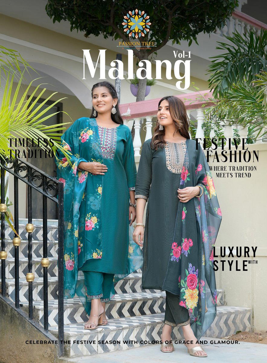 MALANG VOL 1 BY PASSION TREE DESIGNER SALWAR SUIT WHOLESALER IN INDIA 1