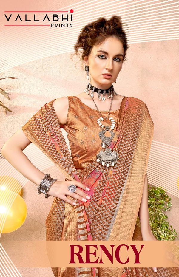 RENCY BY VALLABHI PRINTS DESIGNER SAREE WHOLESALER IN INDIA