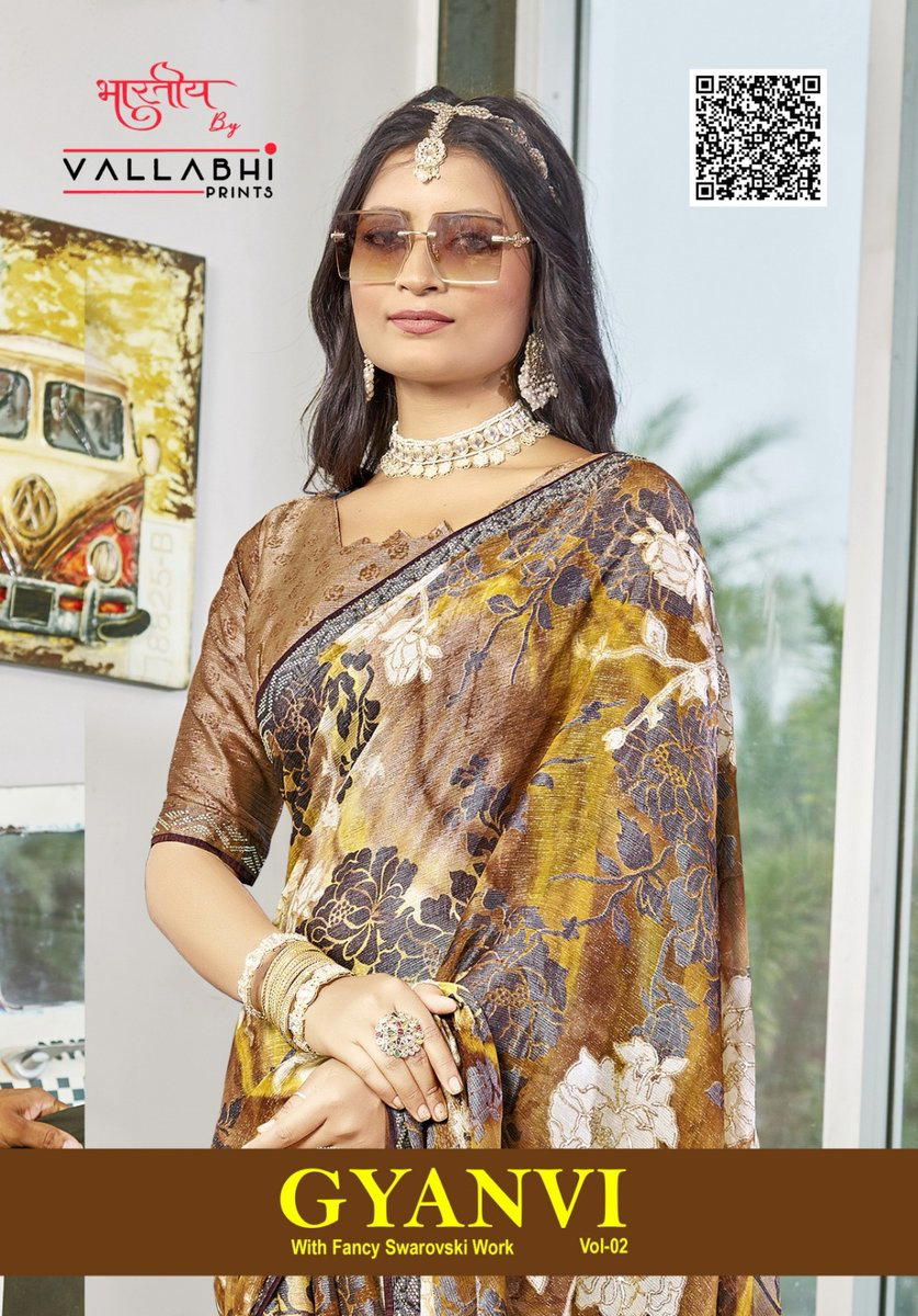 GYANVI VOL 2 BY VALLABHI PRINTS DESIGNER SAREE WHOLESALER IN INDIA 1