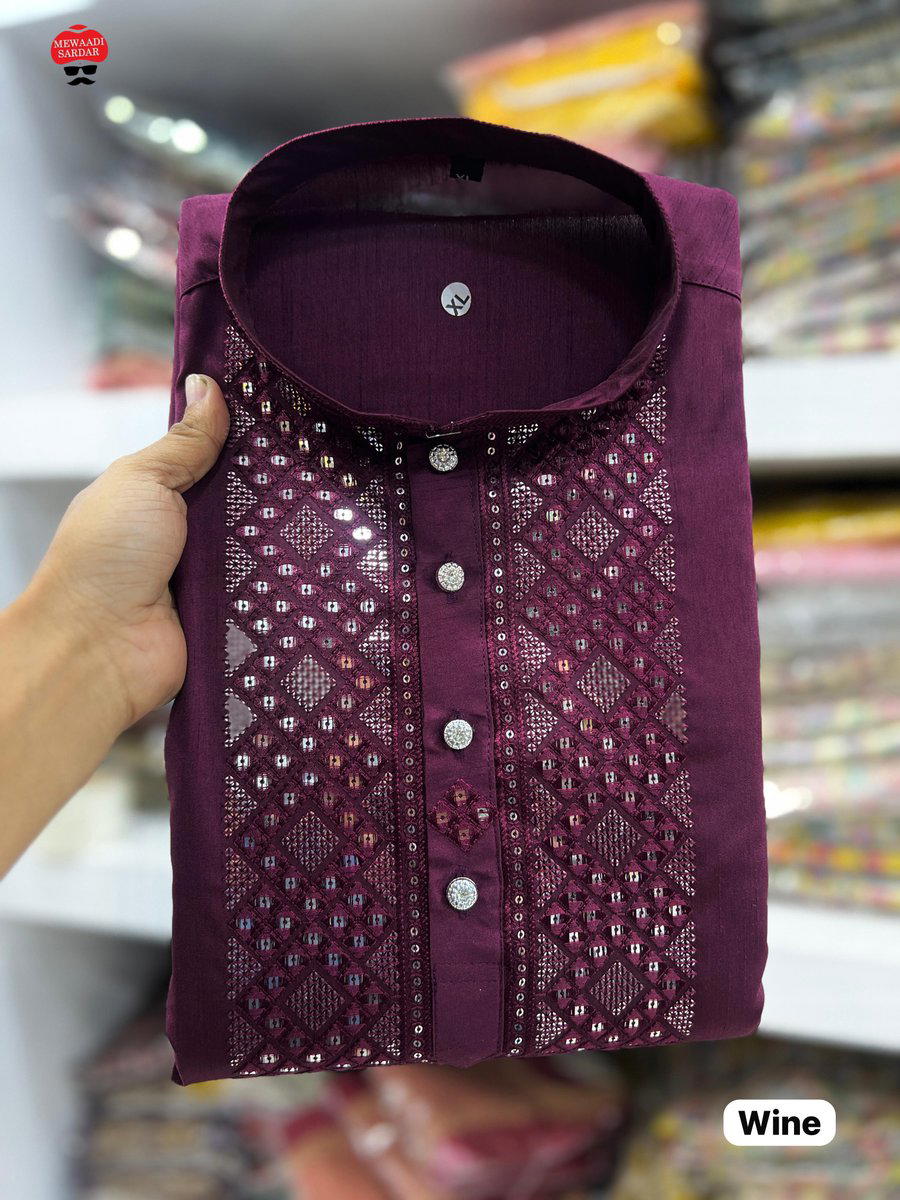 Festival Night BY BLUEHILLS DESIGNER KURTA & PYJAMA WHOLESALER IN INDIA 1