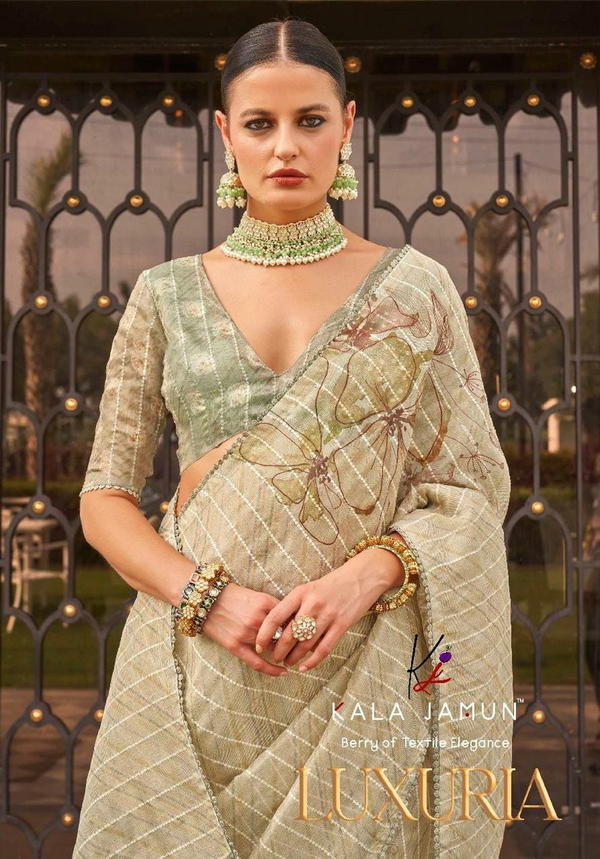 LUXURIA BY RAJYOG DESIGNER SILK SAREE WHOLESALER IN INDIA