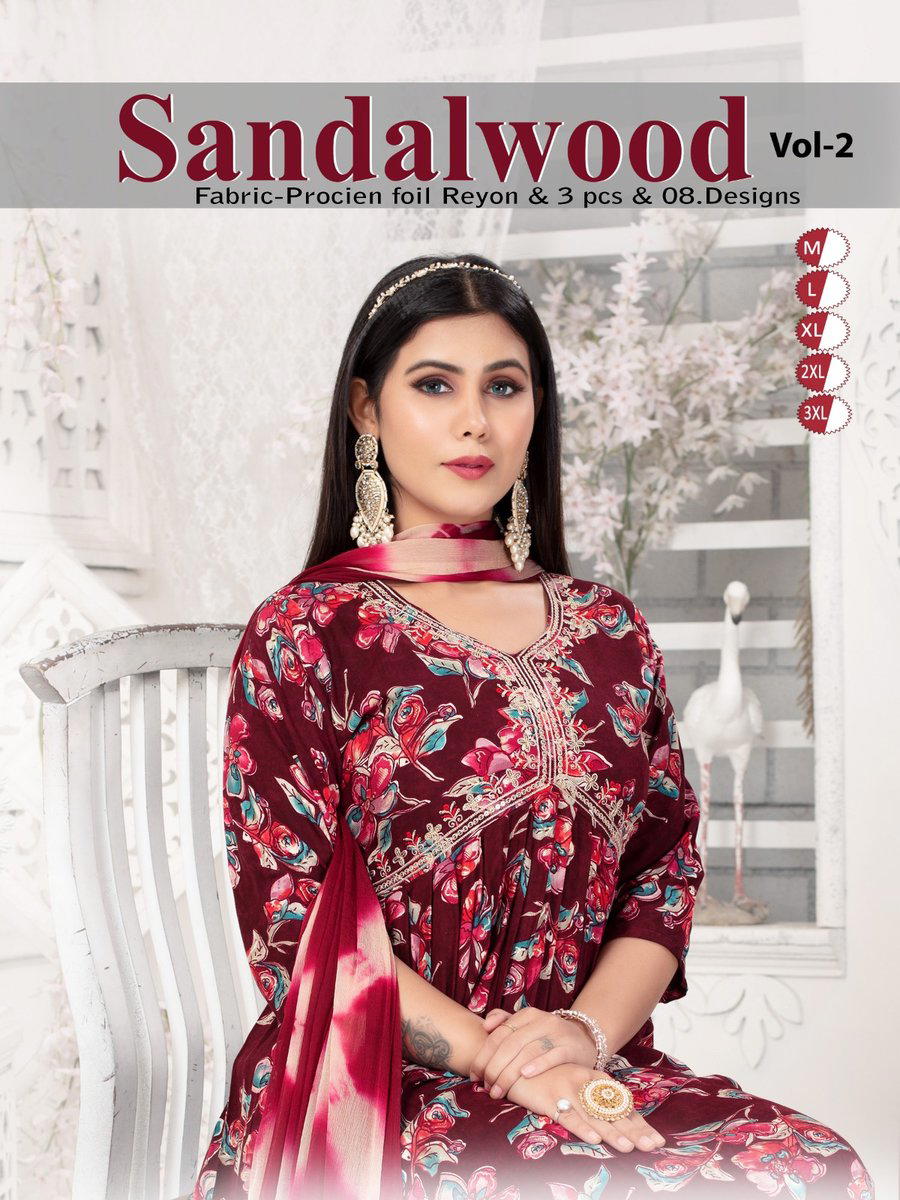 SANDALWOOD VOL 2 BY FASHION TALK DESIGNER SALWAR SUIT WHOLESALER IN INDIA 1