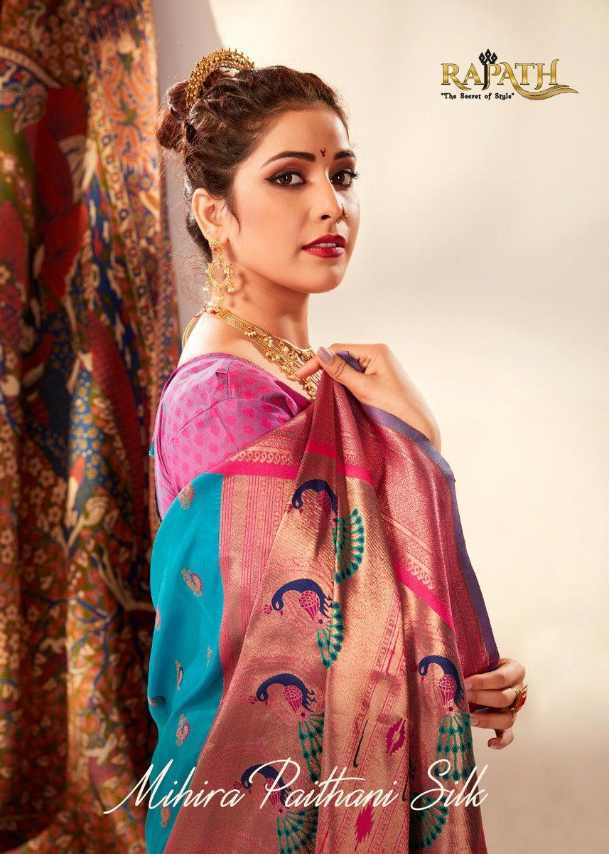 Mahira Silk BY RAJPATH DESIGNER SILK SAREE WHOLESALER IN INDIA 1