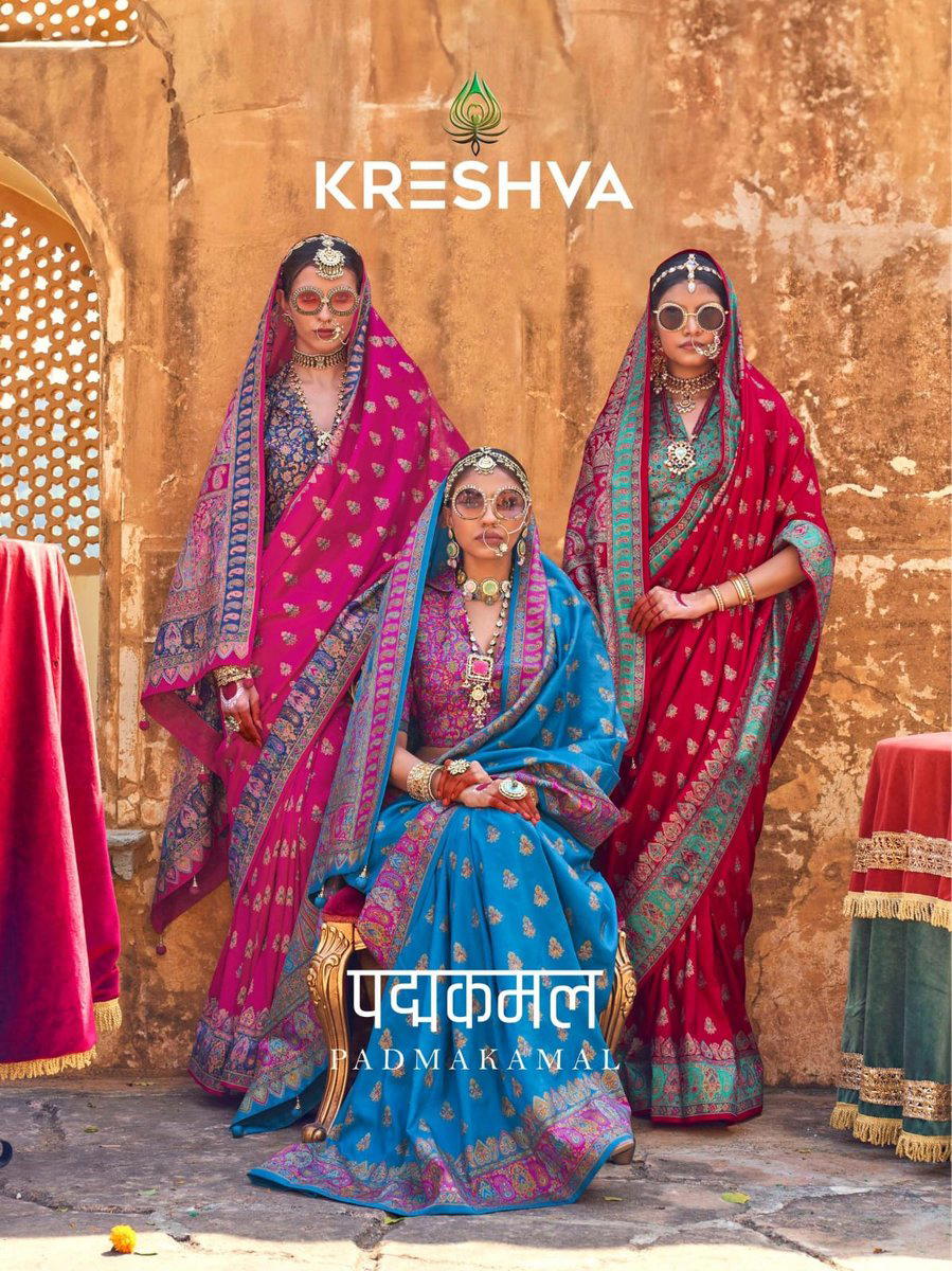 PADMAKAMAL BY REWAA DESIGNER SILK SAREE WHOLESALER IN INDIA 1