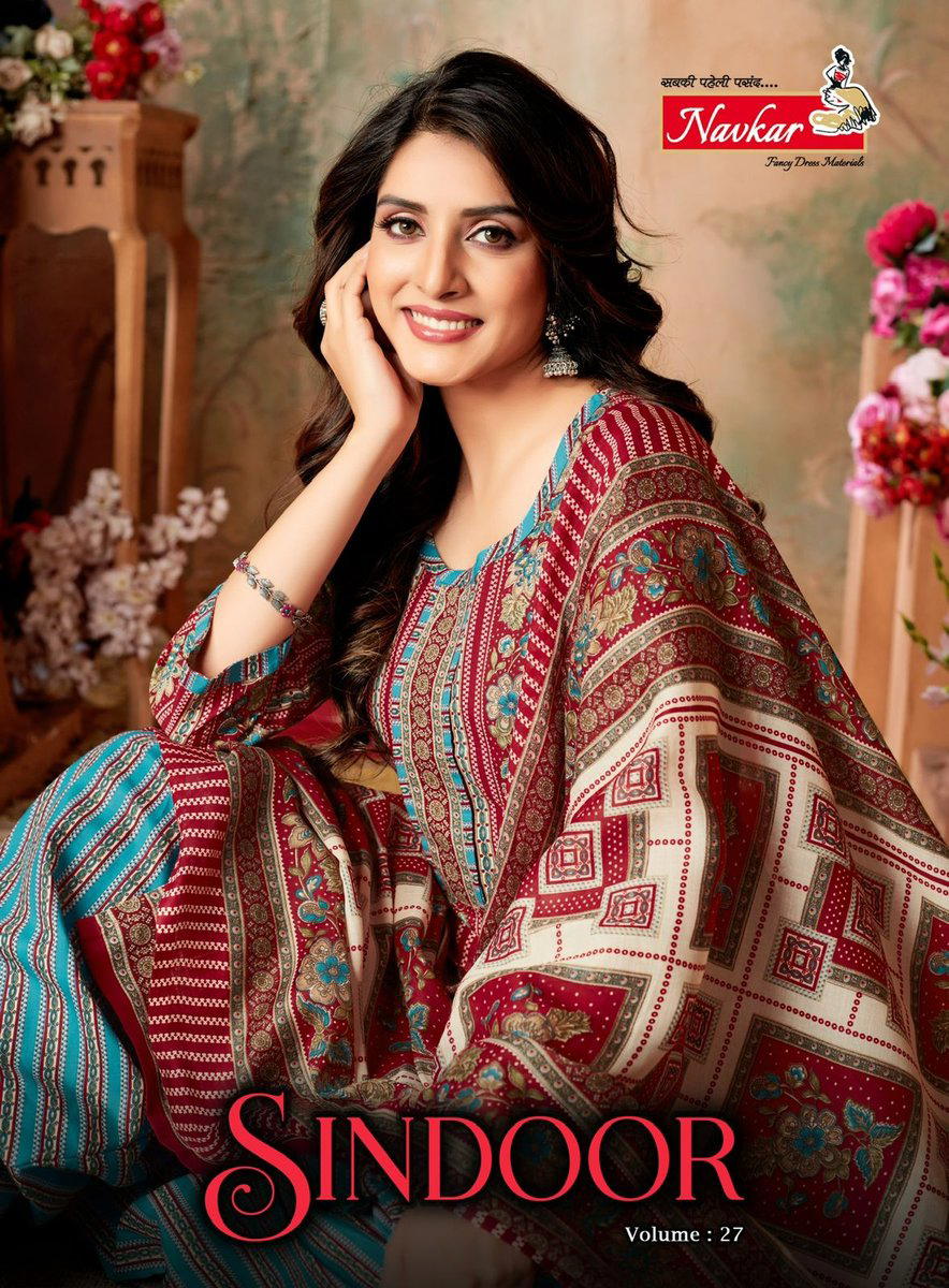 SINDOOR VOL 27 BY NAVKAR DESIGNER SALWAR SUIT WHOLESALER IN INDIA 1