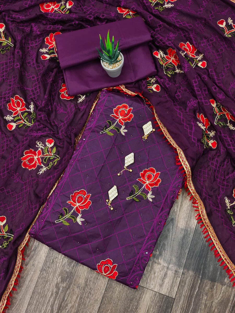 PULKARI AARI VOL 7 BY SAGAR IMPEX DESIGNER COTTON SALWAR SUIT WHOLESALER IN INDIA 1