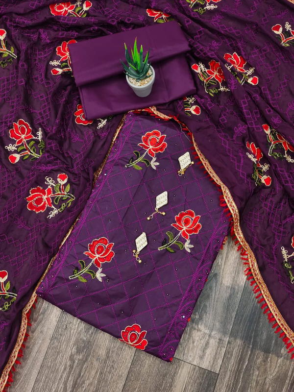 PULKARI AARI VOL 7 BY SAGAR IMPEX DESIGNER COTTON SALWAR SUIT WHOLESALER IN INDIA