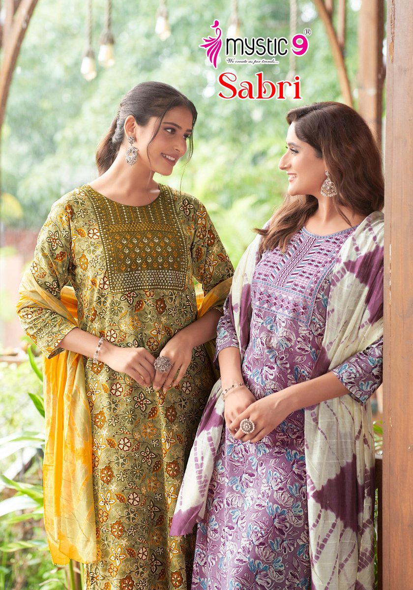SABRI VOL 3 BY MTSTIC 9 DESIGNER SALWAR SUIT WHOLESALER IN INDIA 1