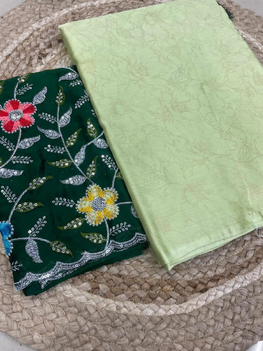 SENSEX BY RAJYOG DESIGNER CHIFFON SAREE WHOLESALER IN INDIA 1