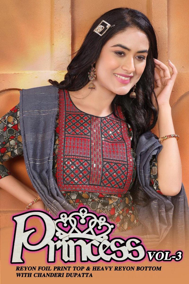 PRINCESS VOL 3 BY KASHIDA DESIGNER SALWAR SUIT WHOLESALER IN INDIA 1