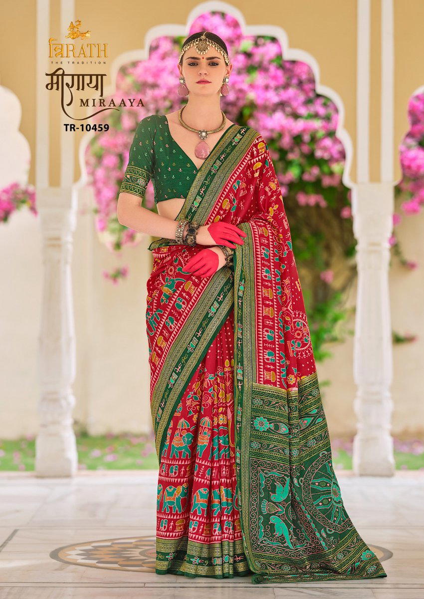MIRAAYA BY REWAA TRADITIONAL SILK SAREE WHOLESALER IN INDIA 1