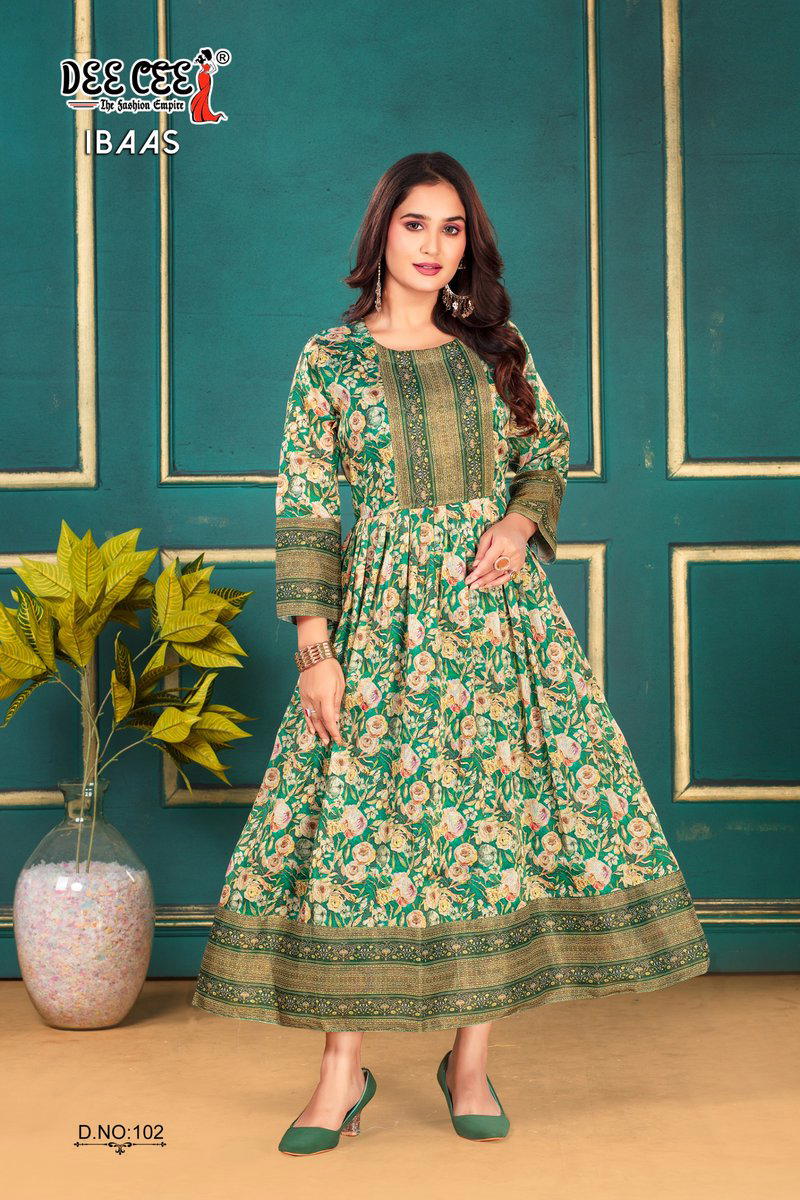 IBAAS BY DEECEE DESIGNER GOWN WHOLESALER IN SURAT 1