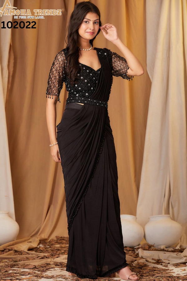 DN 102022 BY RAJYOG DESIGNER READY TO WEAR SAREE WHOLESALER IN INDIA