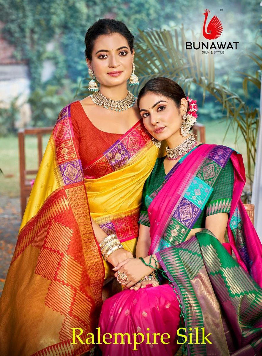 RALEMPIRE SILK BY BUNAWAT DESIGNER SILK SAREE WHOLESALER IN INDIA 1