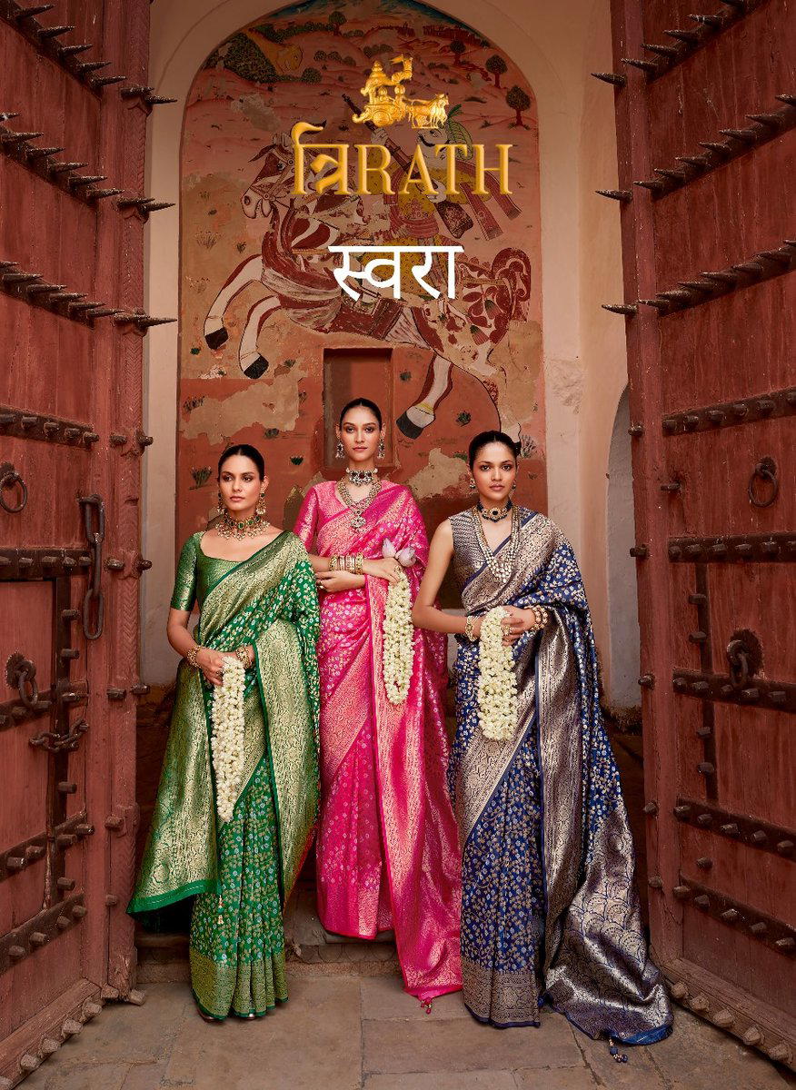 SWARA BY TRIRATH DESIGNER SILK SAREE WHOLESALER IN INDIA 1