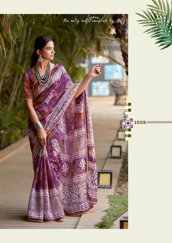 SAMSARA BY SR DESIGNER COTTON SAREE WHOLESALER IN INDIA