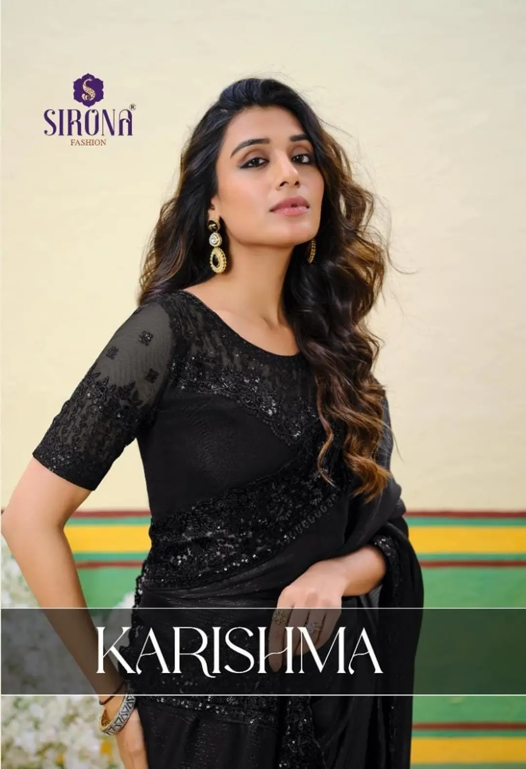 KARISHMA BY GIRNAR FASHION DESIGNER GEORGETTE SAREE WHOLESALER IN INDIA 1