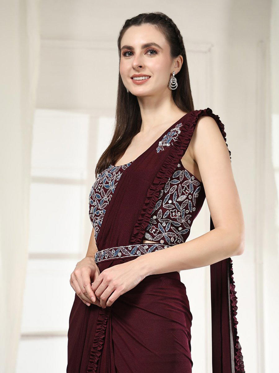 DN 101995 BY RAJYOG DESIGNER READY TO WEAR SAREE WHOLESALER IN INDIA 1