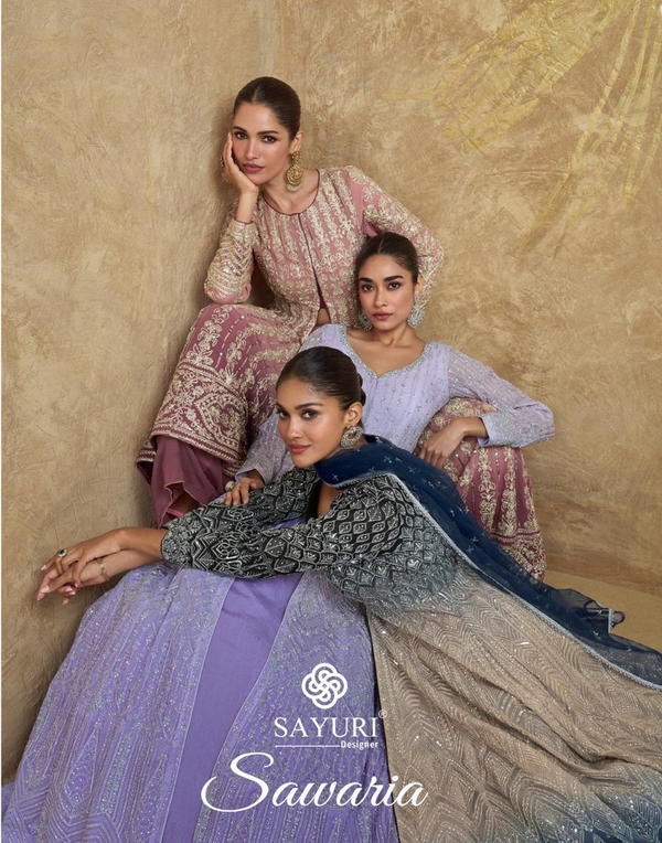 SAWARIA BY SAYURI DESIGNER GOWN WHOLESALER IN INDIA