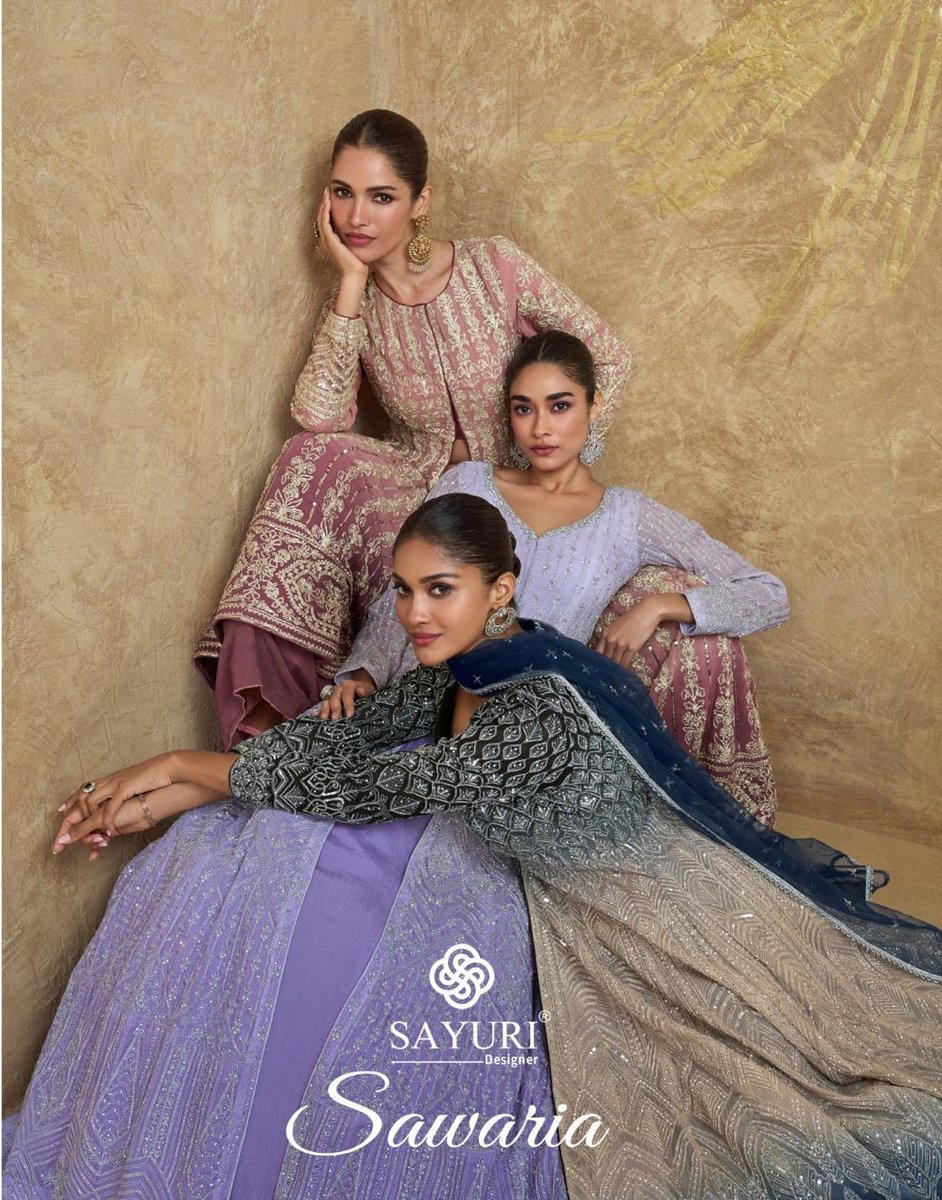 SAWARIA BY SAYURI DESIGNER GOWN WHOLESALER IN INDIA 1