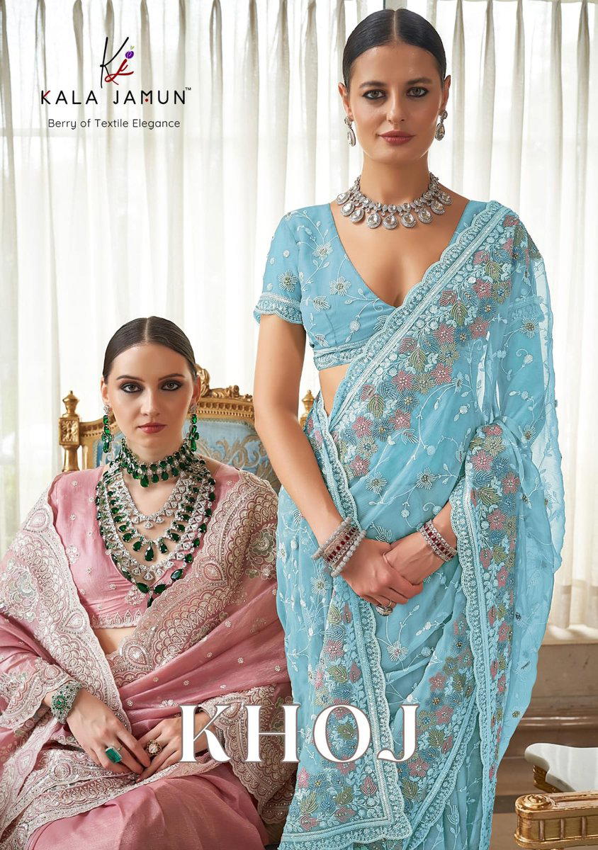 KHOJ BY RAJYOG DESIGNER SAREE WHOLESALER IN INDIA 1
