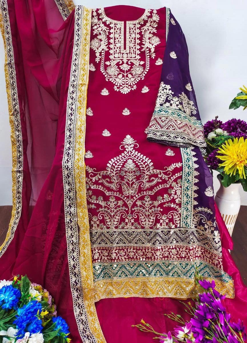 SABYA SAACHI 93 BY SAGAR IMPEX DESIGNER EMBROIDERY SALWAR SUIT WHOLESALER IN INDIA 1