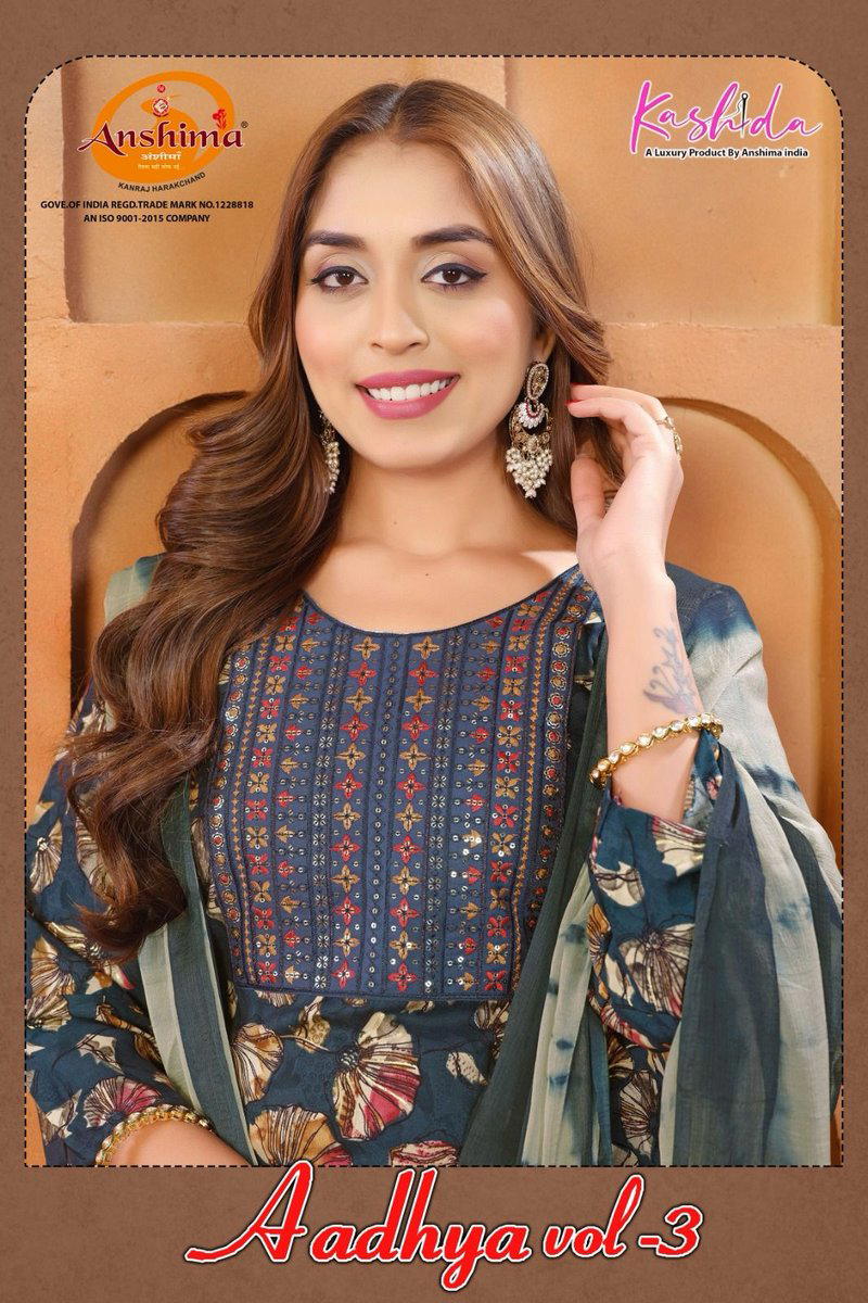 ADHYA VOL 3 BY KASHIDA DESIGNER SALWAR SUIT WHOLESALER IN INDIA 1