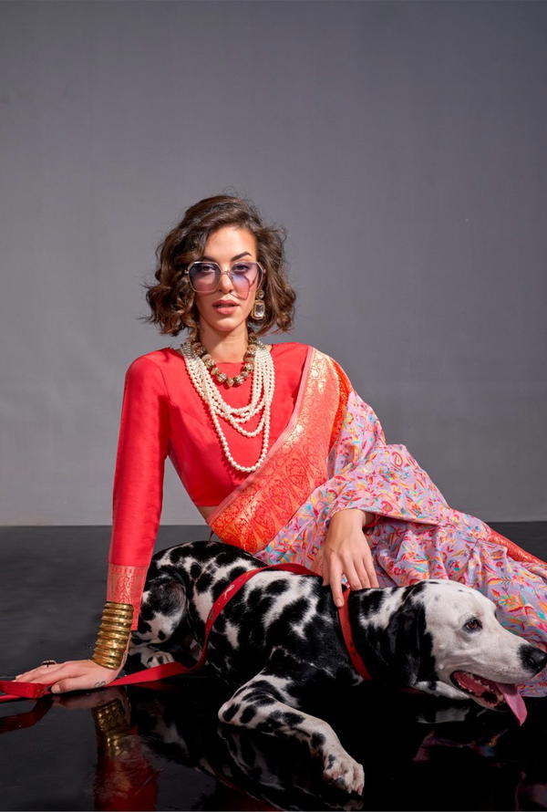 KNAAZ SILK BY SAGAR IMPEX WEAVING SAREE WHOLESALER IN INDIA