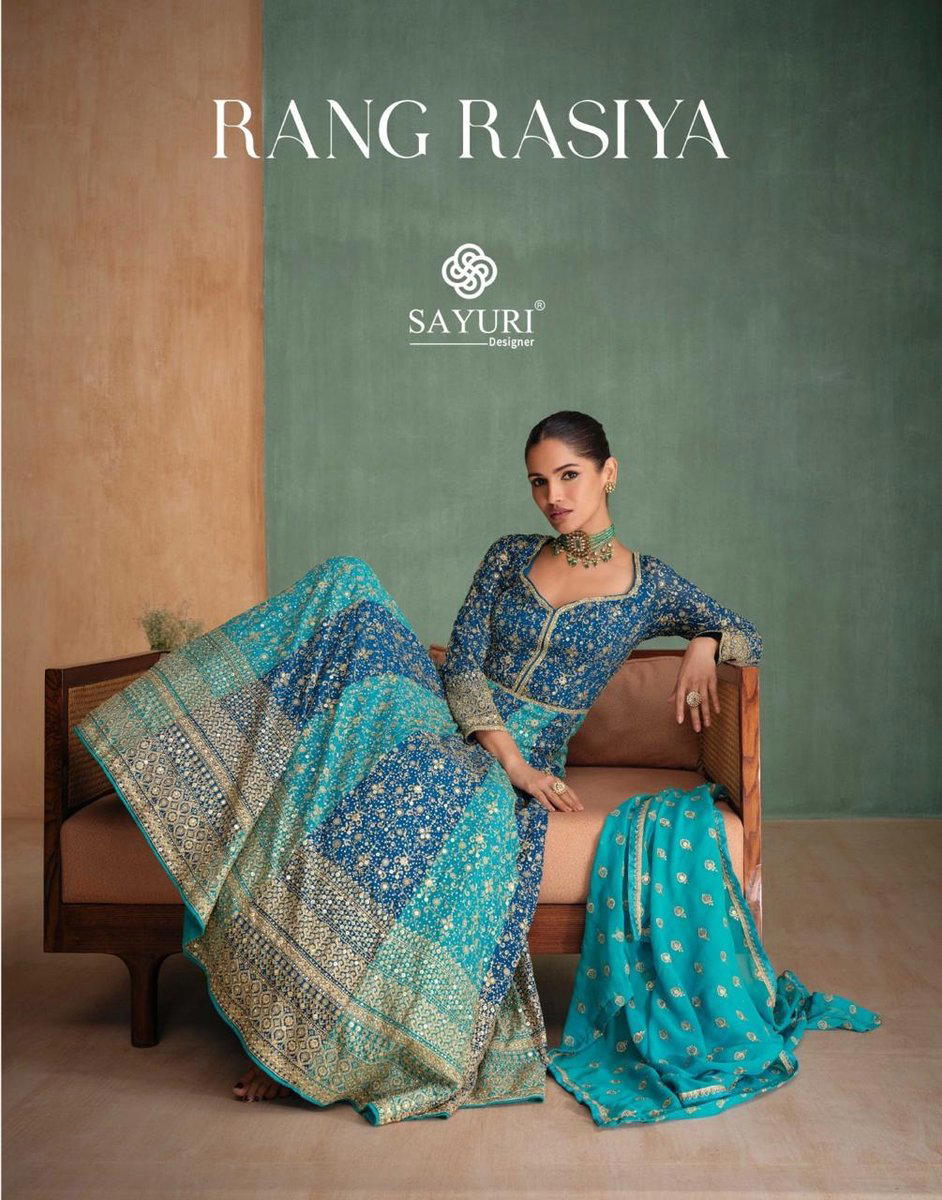 RANG RASIA BY SAYURI DESIGNER PARTY GOWN COLLECTION WHOLESALER IN SURAT 1