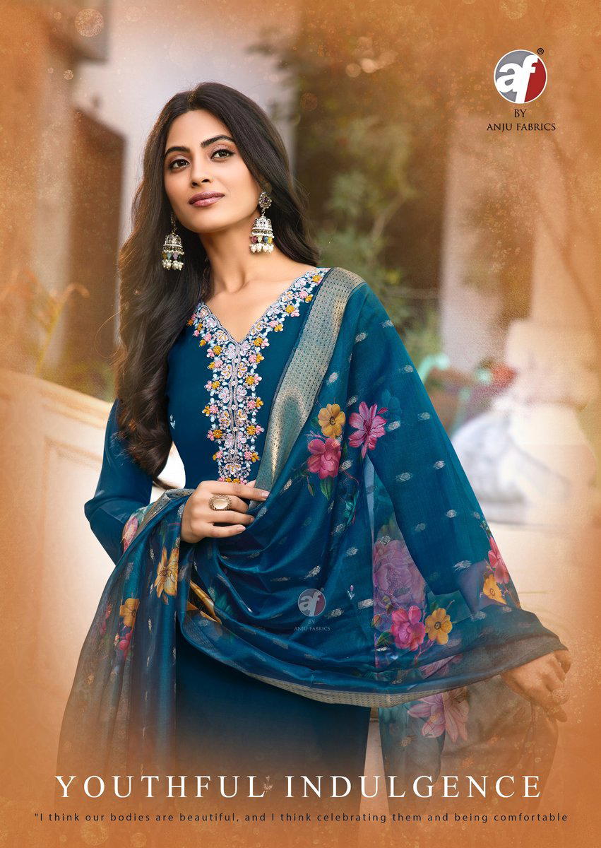 MAYRA VOL 6 BY ANJU FABRIC DESIGNER SALWAR SUIT WHOLESALER IN INDIA 1