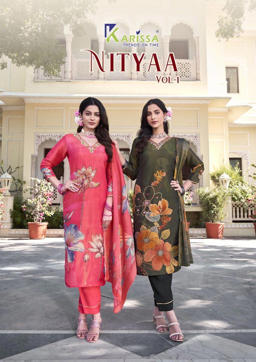 NITYAA VOL 1 BY KARISSA DESIGNER SALWAR SUIT WHOLESALER IN INDIA 1