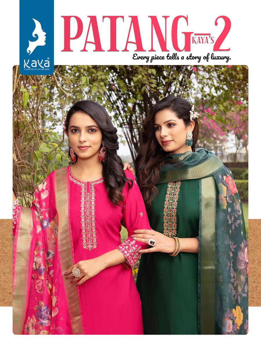 PATANG 2 BY KAYA KURTI DESIGNER SALWAR SUIT WHOLESALER IN INDIA 1