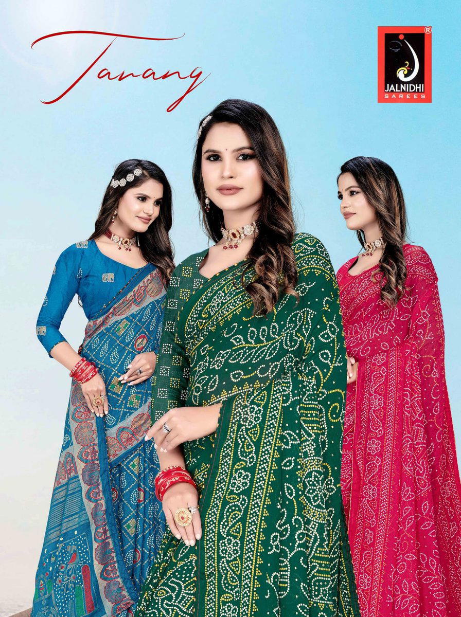 JALNIDHI TARANG 17301 TO 17308 DESIGNER SAREE WHOLESALER IN INDIA 1