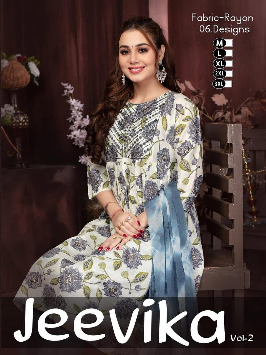 JEEVIKA VOL 2 BY FT DESIGNER RAYON PRINT SALWAR SUIT WHOLESALER IN INDIA 1