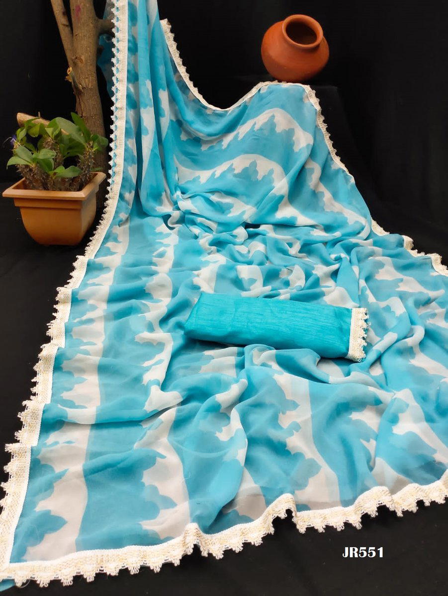 D.NO. JR551 BY JR PRINTED SAREE WHOLESALER IN SURAT 1