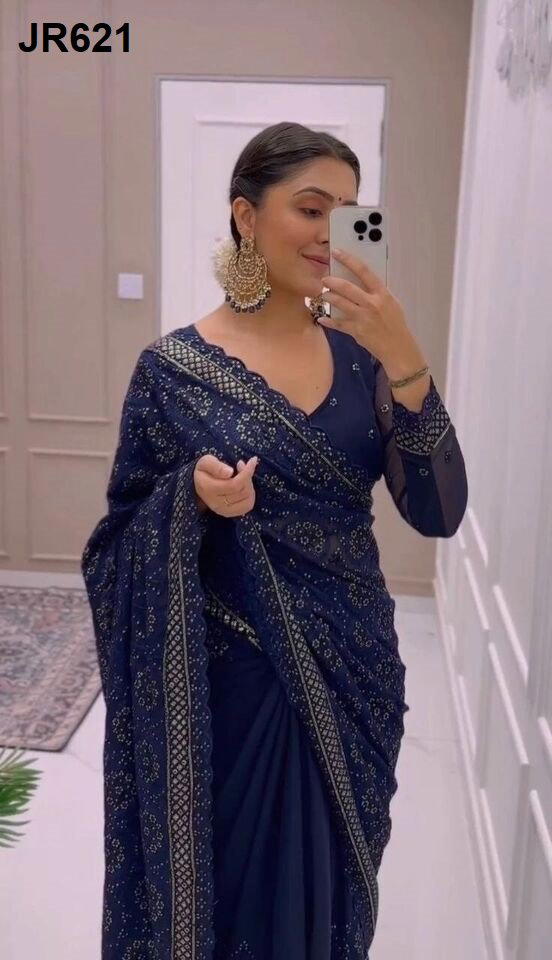 JR JR621 DESIGNER SAREE WHOLESALER IN SURAT 1