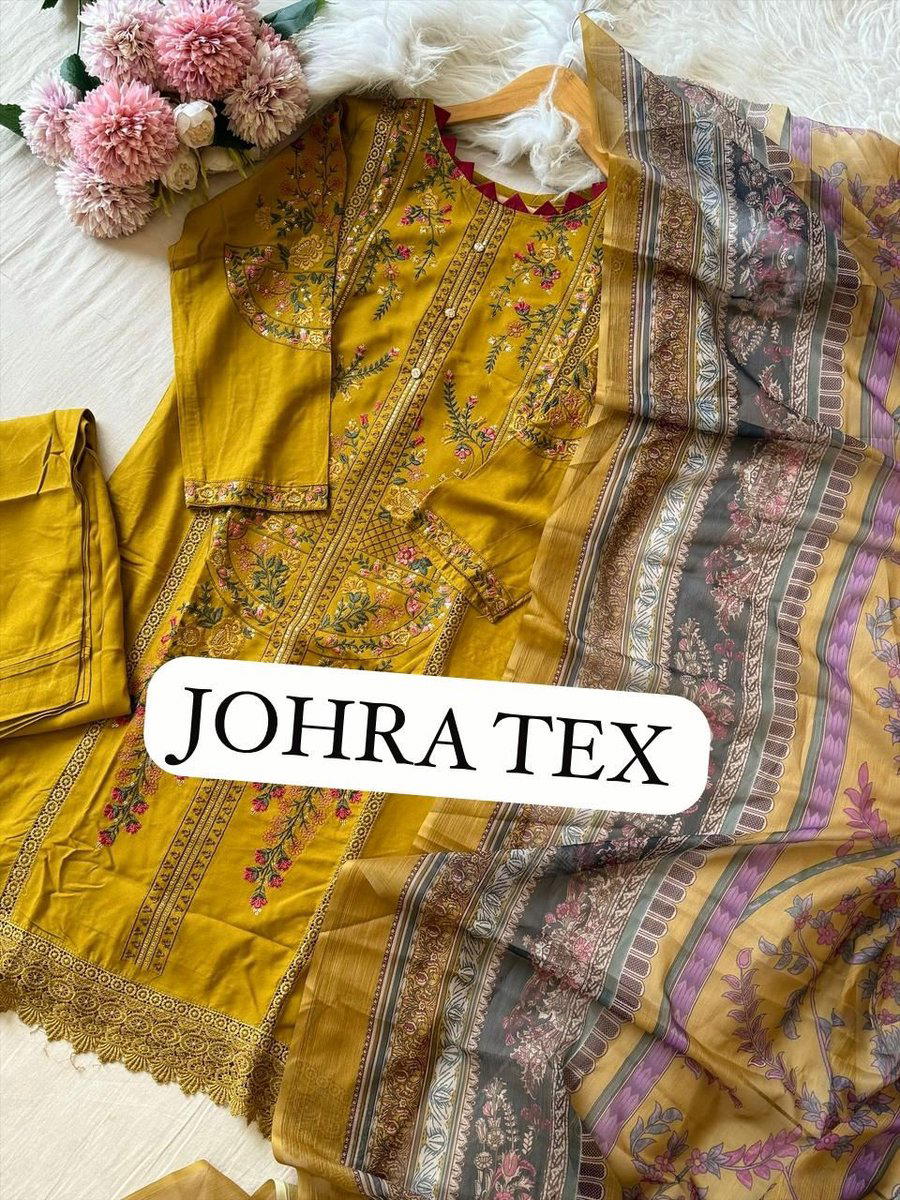 JT-165 BY JOHRA TEX DESIGNER RAYON SALWAR SUIT WHOLESALER IN INDIA 1