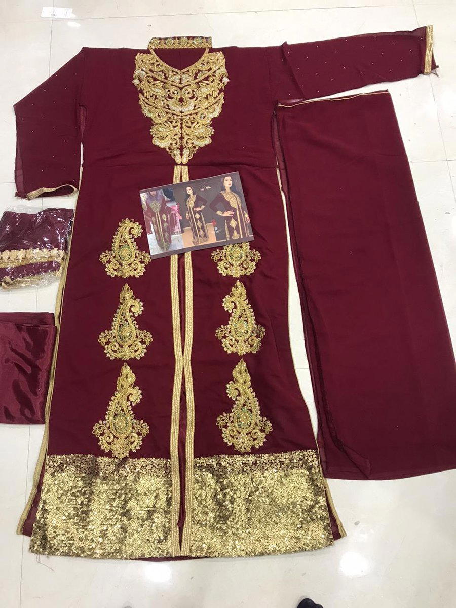 D.NO – KB-1027 COLOUR’S BY KB GEORGETTE SALWAR KAMEEZ MANUFACTURER IN INDIA 1
