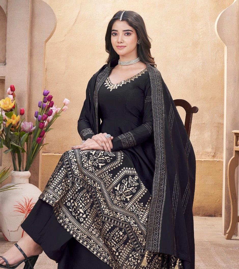 KHUSHBOO FESTIVE FLAIR 41001 TO 41004 DESIGNER SALWAR SUIT WHOLESALER IN INDIA 1